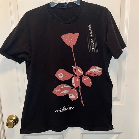 DEPECHE MODE Violator Short Sleeve Shirt. Sz L. - Picture 1 of 4